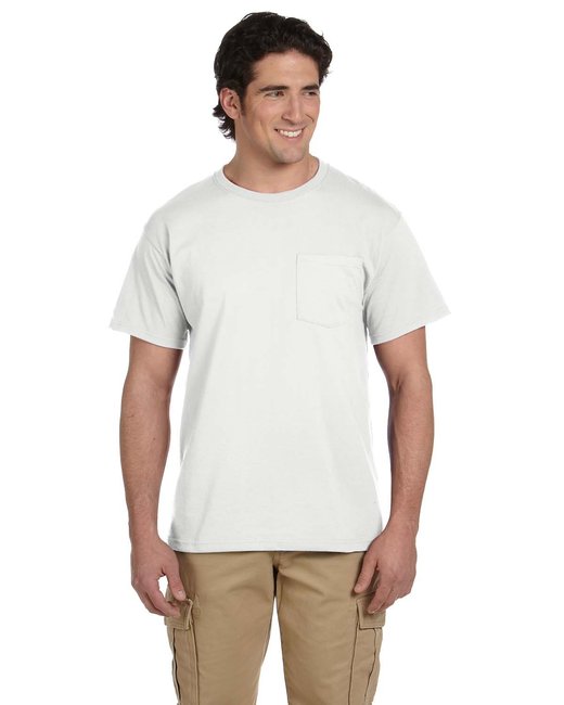 Custom DRI-POWER® Pocket T-Shirt – Moisture-Wicking & Durable Pocket T-Shirt Jerzees