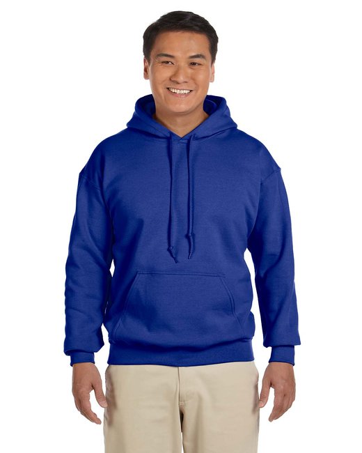 Custom Heavy Blend Hooded Sweatshirt – Durable & Sustainable Hoodie Gildan Small Royal Blue