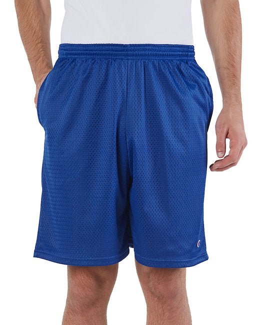 Custom Mesh Shorts with Pockets – 9-Inch Inseam & Athletic Fit Shorts Champion Small Athletic Royal