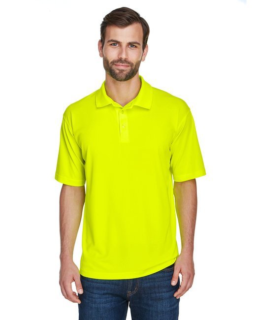 UltraClub Men's Cool & Dry Mesh Piqué Polo – Moisture-Wicking & UV Protection Ultra Club