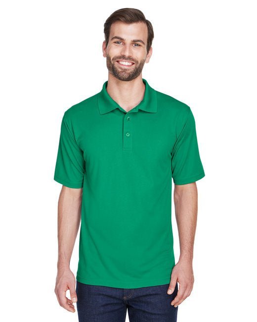 UltraClub Men's Cool & Dry Mesh Piqué Polo – Moisture-Wicking & UV Protection Ultra Club