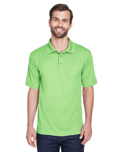 UltraClub Men's Cool & Dry Mesh Piqué Polo – Moisture-Wicking & UV Protection Ultra Club