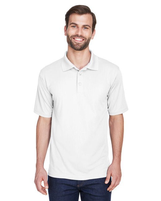 UltraClub Men's Cool & Dry Mesh Piqué Polo – Moisture-Wicking & UV Protection Ultra Club