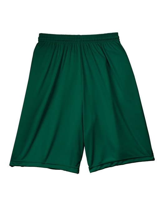 Custom Men's Performance Shorts – 9-Inch Inseam & Durable Fabric Shorts A4 Small Forest Green