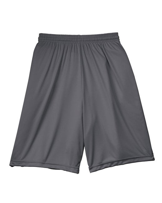 Custom Men's Performance Shorts – 9-Inch Inseam & Durable Fabric Shorts A4 Small Graphite Grey
