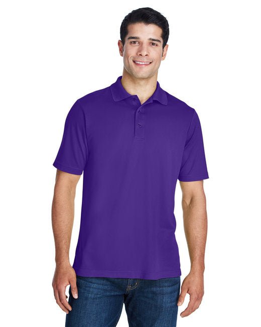 Customizable Unisex Performance Piqué Polo – Moisture-Wicking and UV Protection Polo Core 365 Small Purple
