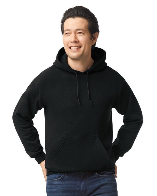 Custom Heavy Blend Hooded Sweatshirt – Durable & Sustainable Hoodie Gildan Small Black