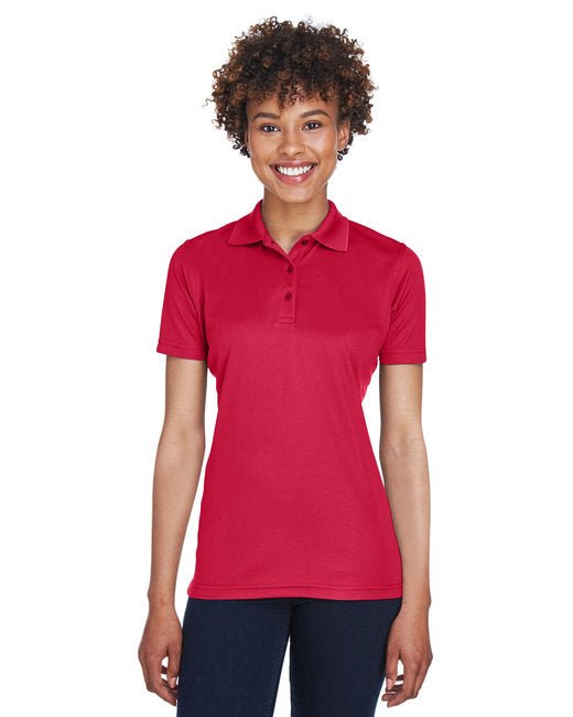 Women’s Slim Fit Piqué Polo with Custom Logo Options – Ideal for Corporate Teams Polo Team 365 Small Cardinal