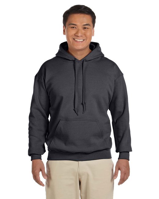 Custom Heavy Blend Hooded Sweatshirt – Durable & Sustainable Hoodie Gildan Small Charcoal