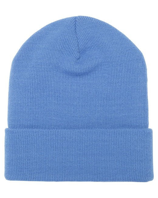 Custom Cuffed Knit Beanie – Soft Acrylic Knit, Embroidery-Ready Beanie YP CLASSICS