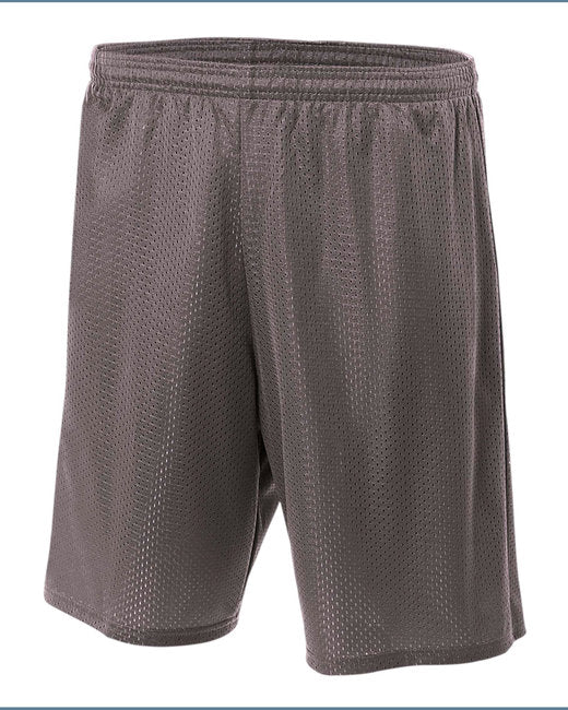 Custom Mesh Shorts – 7-Inch Inseam, Moisture-Wicking Performance SOYT Printing Company X-Small Graphite