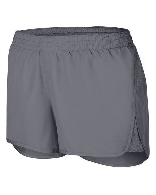 Custom Ladies' Athletic Shorts – Junior Fit & 3.5-Inch Inseam Shorts Agusta Sports Wear X-Small Graphite