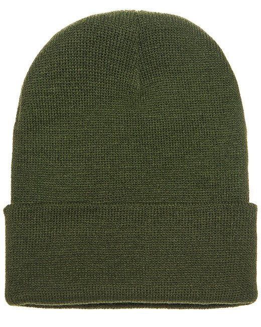 Custom Cuffed Knit Beanie – Soft Acrylic Knit, Embroidery-Ready Beanie YP CLASSICS