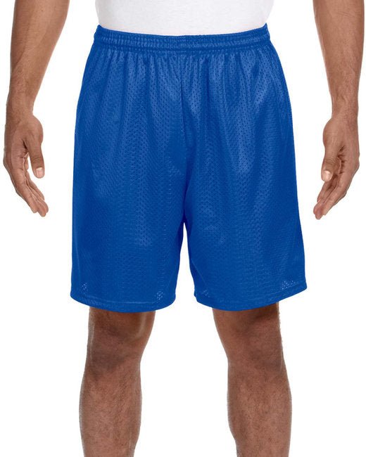 Custom Mesh Shorts – 7-Inch Inseam, Moisture-Wicking Performance SOYT Printing Company X-Small Royal Blue