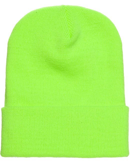 Custom Cuffed Knit Beanie – Soft Acrylic Knit, Embroidery-Ready Beanie YP CLASSICS