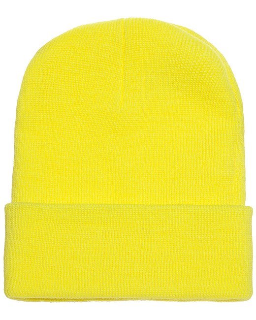 Custom Cuffed Knit Beanie – Soft Acrylic Knit, Embroidery-Ready Beanie YP CLASSICS