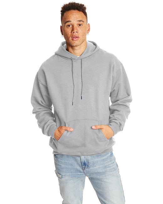 Hanes Adult Ultimate Cotton® Pullover Hooded Sweatshirt – Durable, Warm, and Comfortable Hanes Small Ash Grey