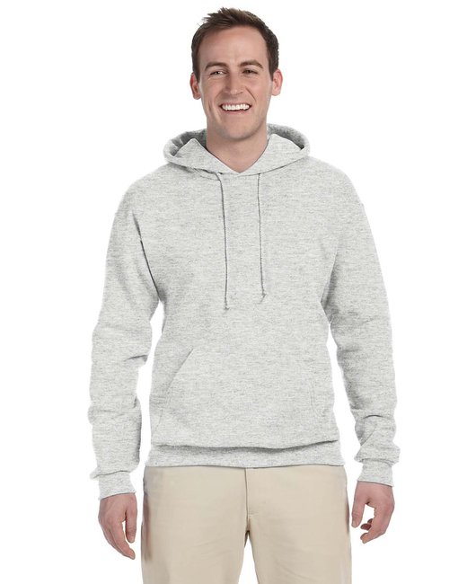 Jerzees Adult NuBlend® Fleece Pullover Hooded Sweatshirt – Soft, Durable, and Eco-Friendly Jerzees Small Ash