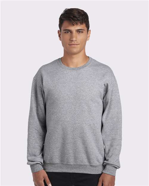 NuBlend® Crewneck Sweatshirt - JERZEES | Comfortable, Durable, and Customizable Jerzees Smalll Athletic Heather