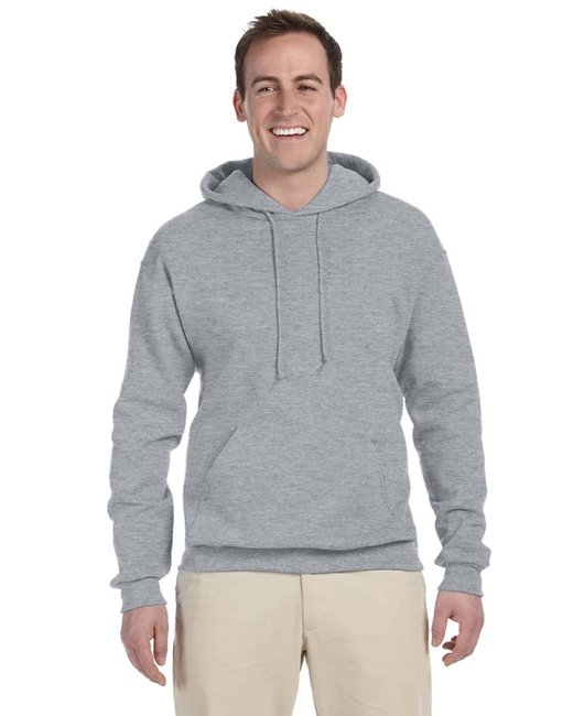 Jerzees Adult NuBlend® Fleece Pullover Hooded Sweatshirt – Soft, Durable, and Eco-Friendly Jerzees Small Athletic Heather