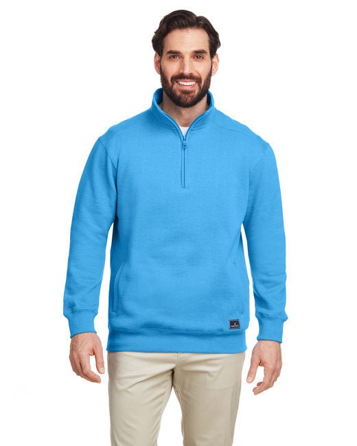 Nautica Men's Anchor Quarter-Zip Pullover – Comfortable, Stylish, and Functional Nautica Small Azure Blue