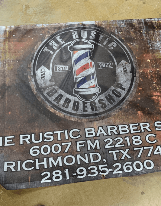 Custom Mesh Indoor/Outdoor Banner, Next Day Pick Up! Show Off Your Threads