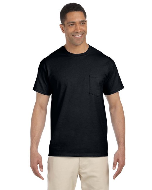 Custom Ultra Cotton® Pocket T-Shirt – Durable & Eco-Friendly Design Pocket T-Shirt Gildan