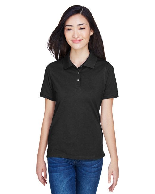 Harriton Ladies' Easy Blend™ Wrinkle-Resistant Polo Harriton