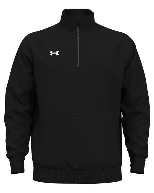 Under Armour Men's Rival Fleece Quarter-Zip – Warm, Comfortable, and Versatile Under Armour Small Black