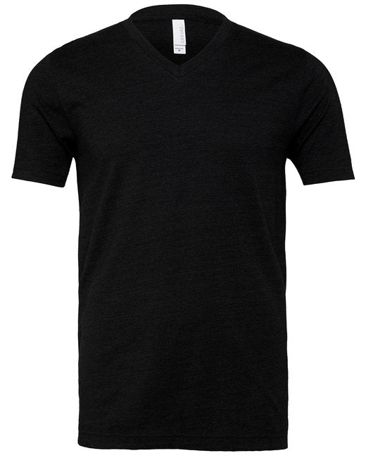 Custom Triblend V-Neck T-Shirt – Unisex, Pre-Shrunk & Eco-Friendly V-Neck Bella Canvas