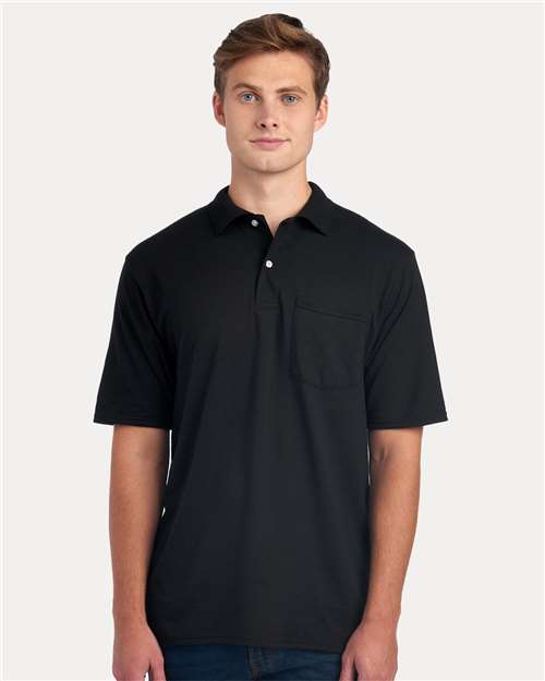 Dri-Power® Polo With Pocket - JERZEES | Moisture-Wicking, Durable, and Custom-Ready Jerzees