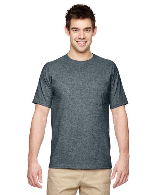 Custom DRI-POWER® Pocket T-Shirt – Moisture-Wicking & Durable Pocket T-Shirt Jerzees