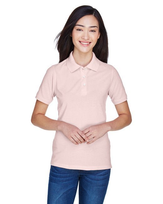 Harriton Ladies' Easy Blend™ Wrinkle-Resistant Polo Harriton
