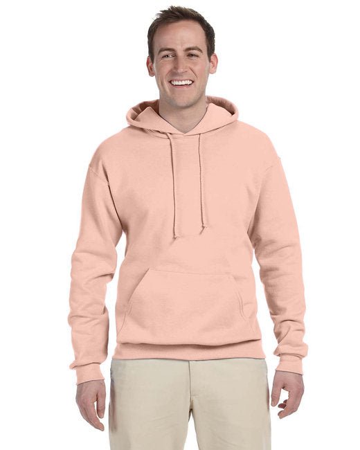 Jerzees Adult NuBlend® Fleece Pullover Hooded Sweatshirt – Soft, Durable, and Eco-Friendly Jerzees Small Blush Pink