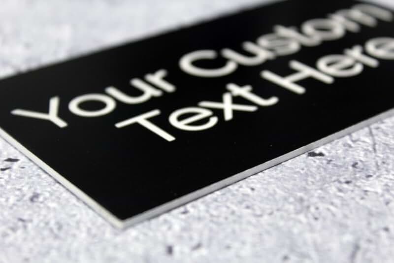 Custom Business Advertising Plastic Signs – High-Quality Custom Logo Printed Signs for Promotions sign Show Off Your Threads