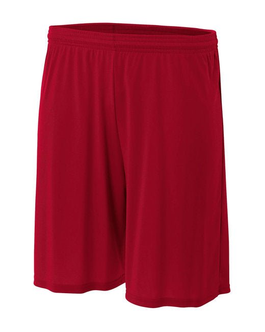 Custom Youth Performance Shorts – 6-Inch Inseam & Cooling Fabric Shorts A4 X-Small Cardinal