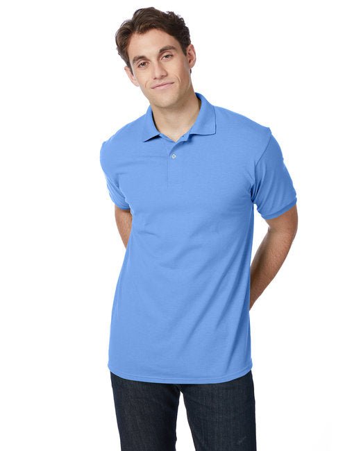 Hanes Adult EcoSmart® Jersey Knit Polo Hanes