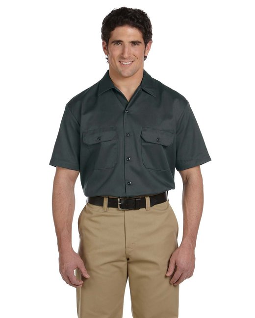 Custom Short-Sleeve Work Shirt – Durable, Stain-Resistant & Comfortable SOYT Printing Company Small Charcoal
