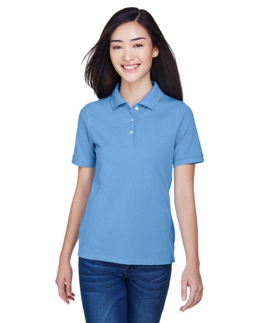 Harriton Ladies' Easy Blend™ Wrinkle-Resistant Polo Harriton