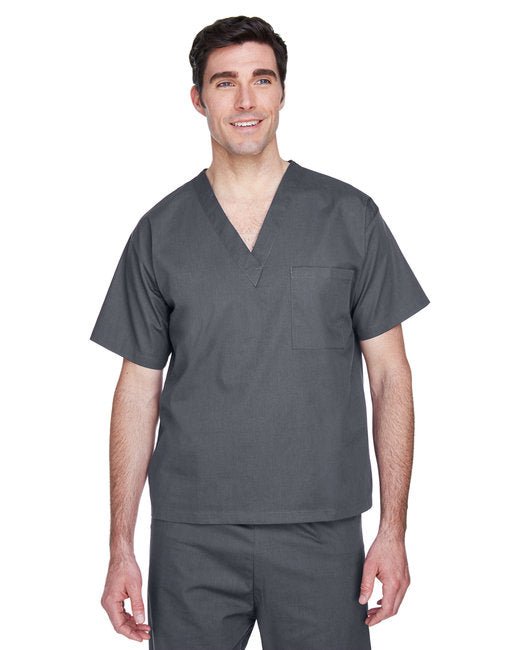 Custom Scrub Top – Comfortable, Durable & Professional Design SOYT Printing Company Small Dark Charcoal