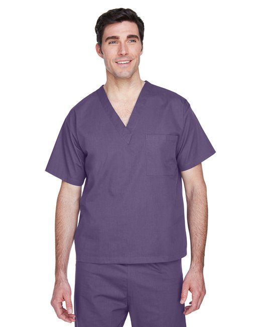 Custom Scrub Top – Comfortable, Durable & Professional Design SOYT Printing Company Small Deep Purple