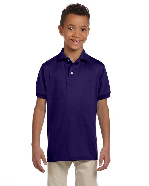 Jerzees Youth SpotShield™ Stain-Resistant Jersey Polo Jerzees