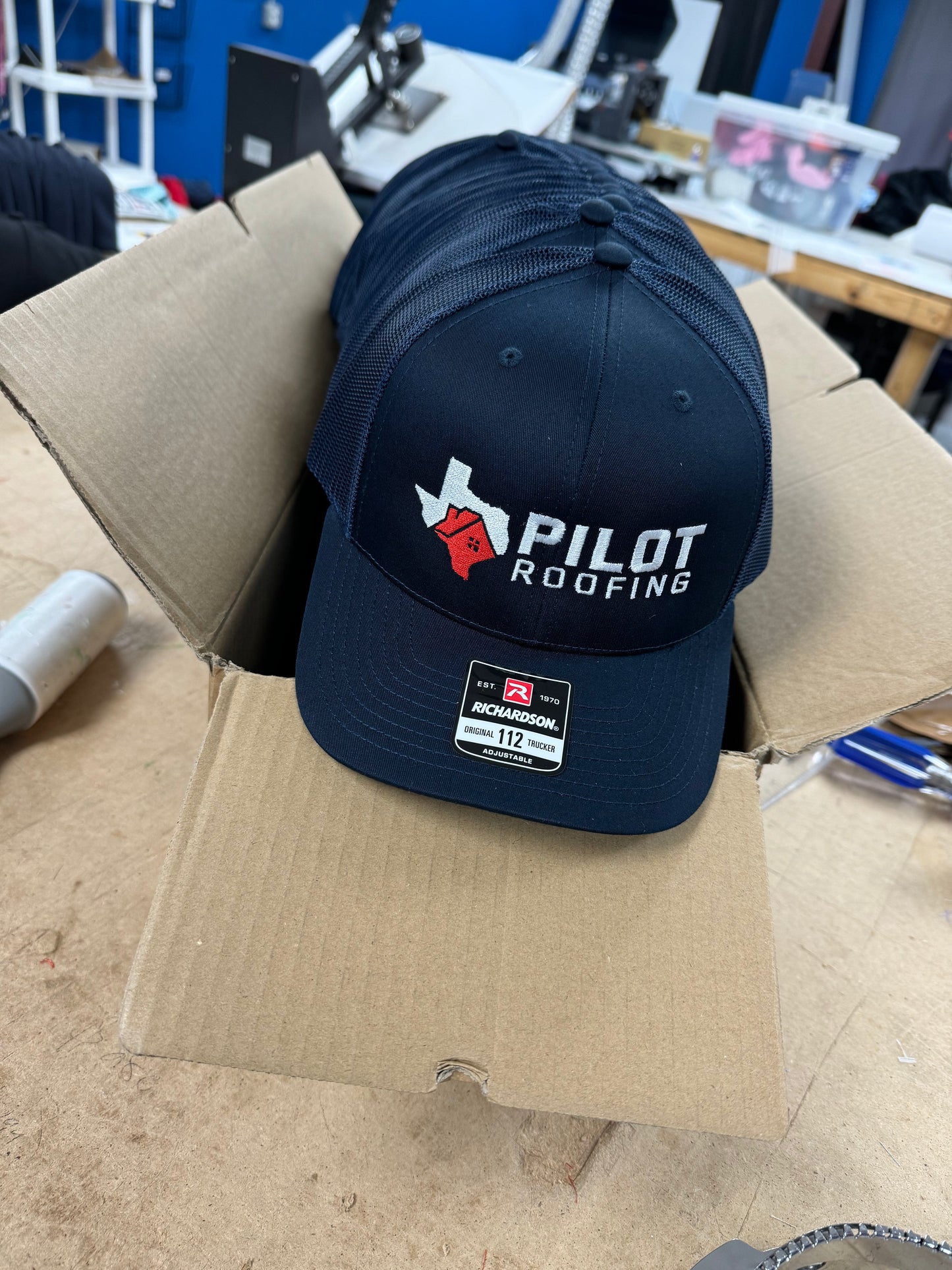 Custom 112 Richardson Trucker Snapback – Mid-Profile Mesh Cap for Embroidery or Branding