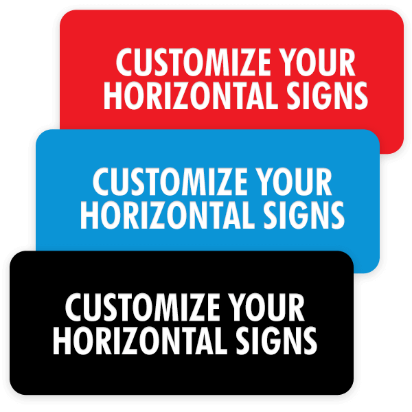 Custom Wayfinding, Directional, and Informational Plastic Signs – High-Quality Custom Logo Printed Signs for Navigation and Information sign Show Off Your Threads