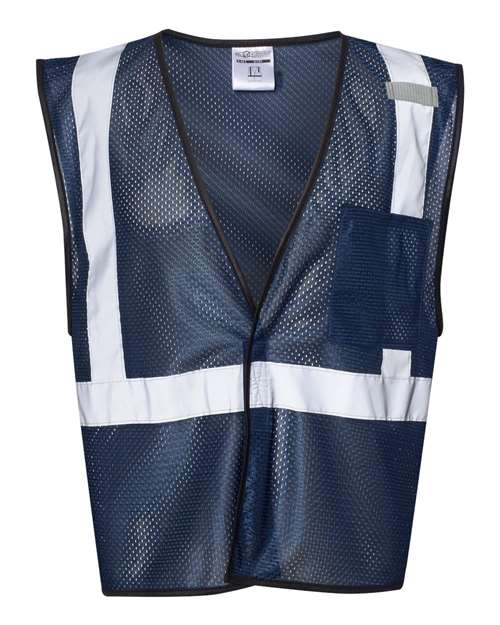 EV Series® Enhanced Visibility Non-ANSI Vest | Lightweight and Versatile Kishigo S/M Navy Blue