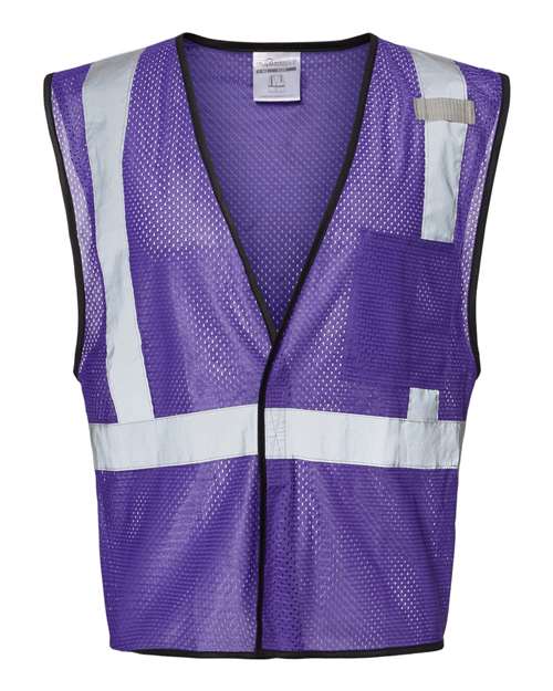 EV Series® Enhanced Visibility Non-ANSI Vest | Lightweight and Versatile Kishigo S/M Purple