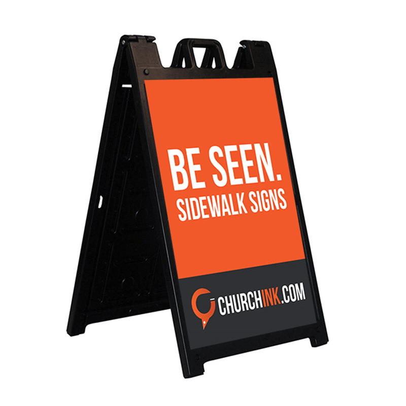 Custom Event Planning and Management A-Frame Signage – High-Quality Custom Logo Printed Signs for Event Direction Custom A-Frame Sign Show Off Your Threads
