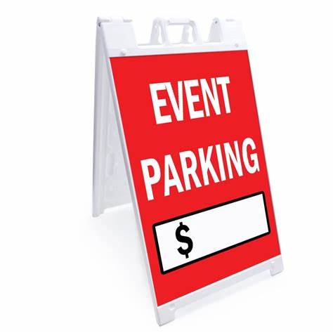 Custom Event Planning and Management A-Frame Signage – High-Quality Custom Logo Printed Signs for Event Direction Custom A-Frame Sign Show Off Your Threads