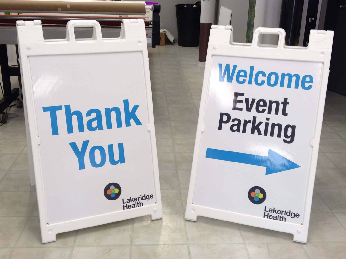 Custom Event Planning and Management A-Frame Signage – High-Quality Custom Logo Printed Signs for Event Direction Custom A-Frame Sign Show Off Your Threads