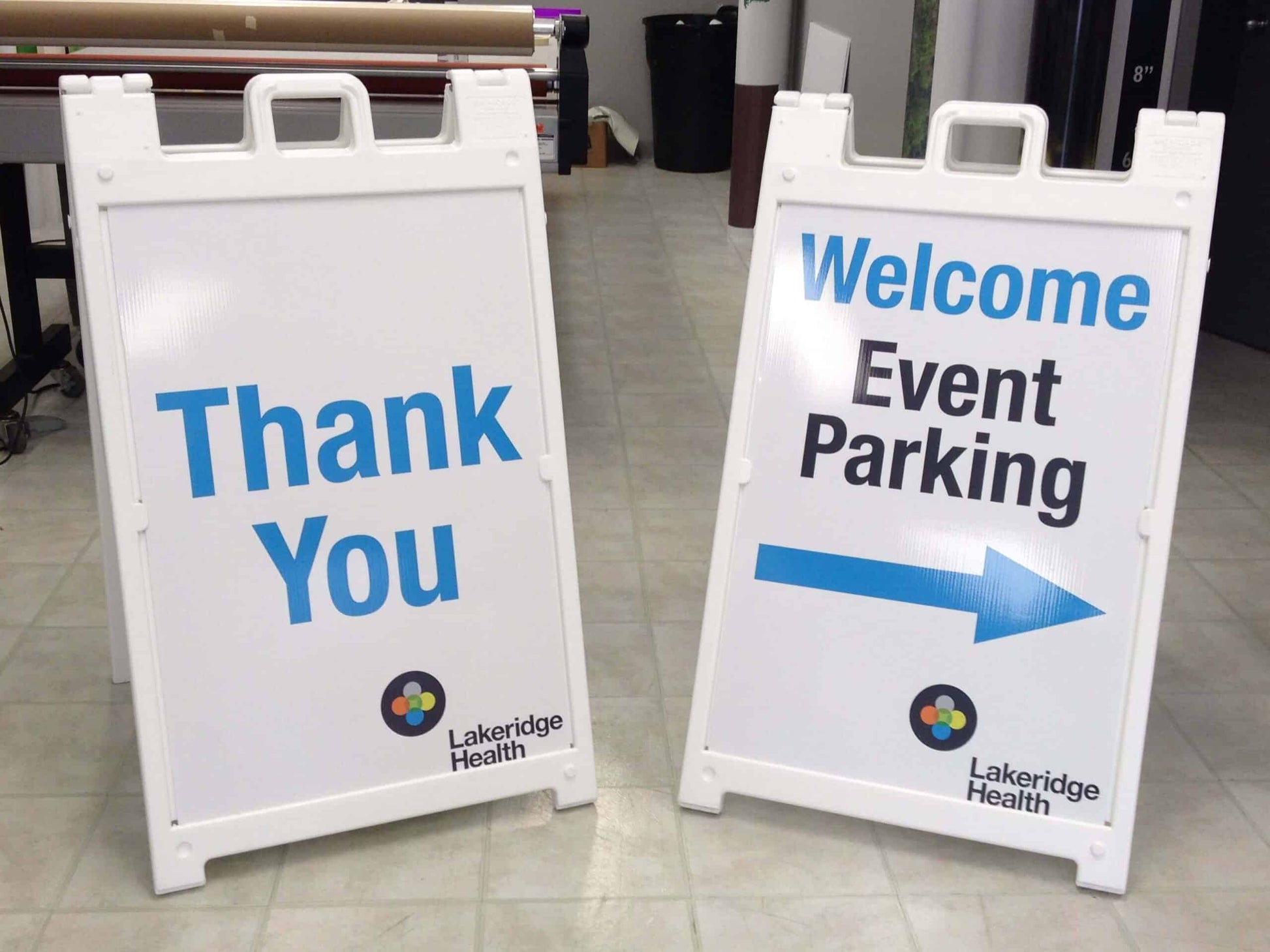 Custom Event Planning and Management A-Frame Signage – High-Quality Custom Logo Printed Signs for Event Direction Custom A-Frame Sign Show Off Your Threads